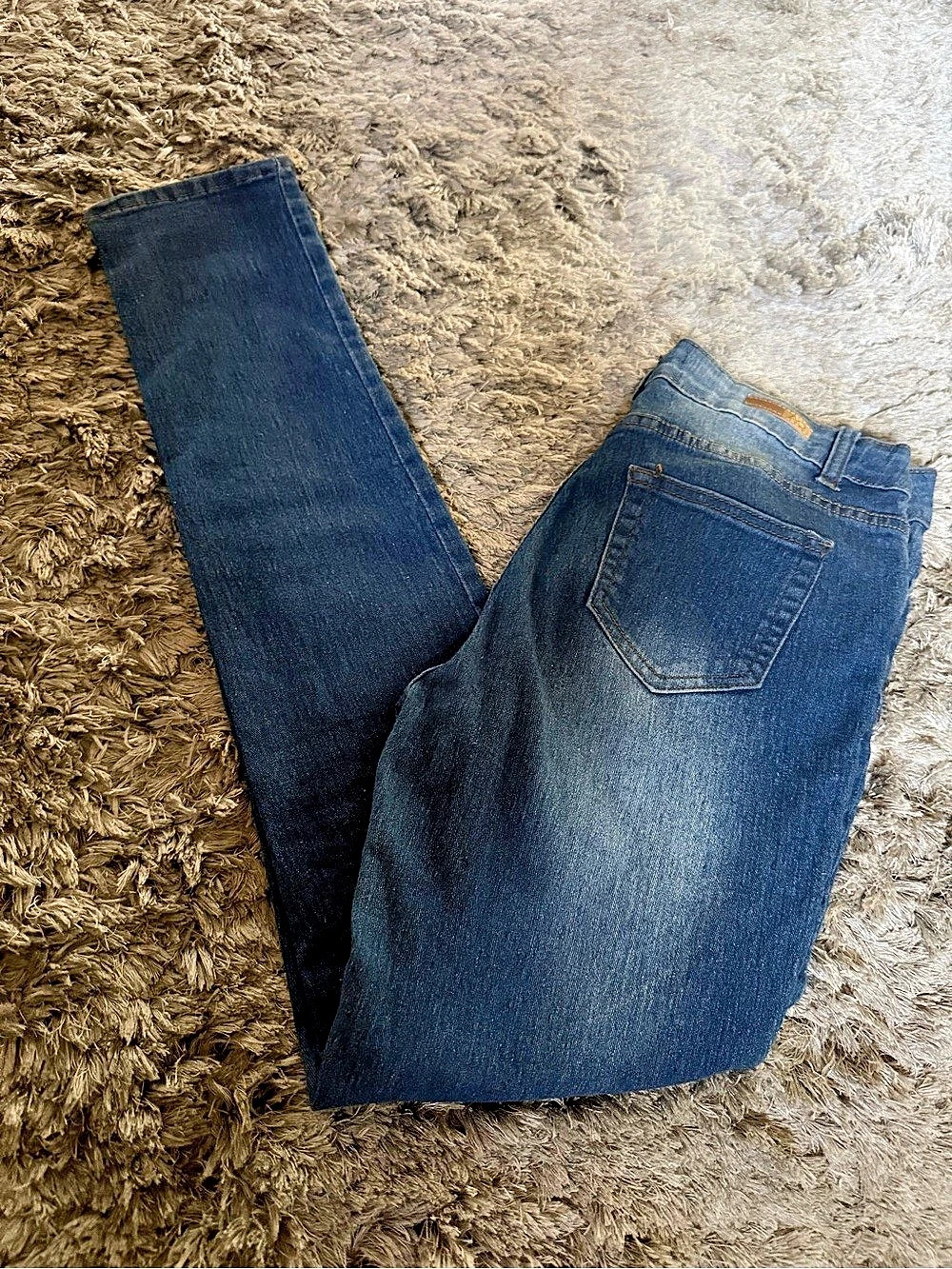 AQ American Quality Jeans Skinny Jeans Blue